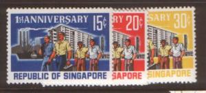 Singapore SG89/91 hinged mint