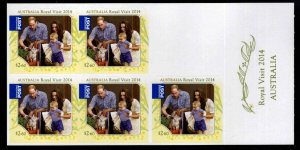 AUSTRALIA Scott 4134a  MNH** Royal Visit self adhesive Booklet