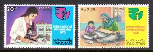 Pakistan - Scott #380-381 - MNH - SCV $1.65