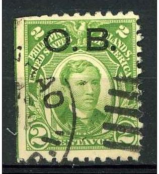 Philippines 1931 - Scott o5 used - 2c, official stamp 