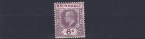 GOLD COAST   1907 - 13       SG 64    6D  PURPLE    MH  CAT £42 