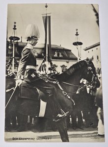 KRONPRINZ WILHELM VON PREUSSEN HUSSARS REGT GERMAN MILITARY Postcard WW1 WWI