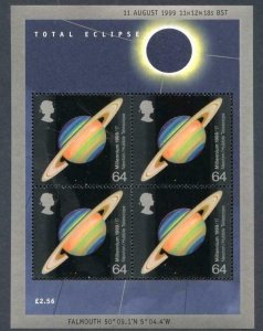 1999 Eclipse Miniature Sheet SGMS2106 SPECIAL OFFER
