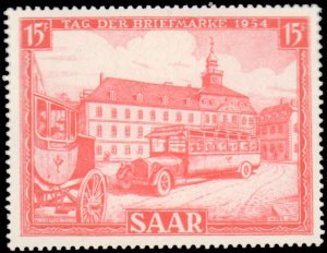 Saar #249, Complete Set, 1954, Hinged