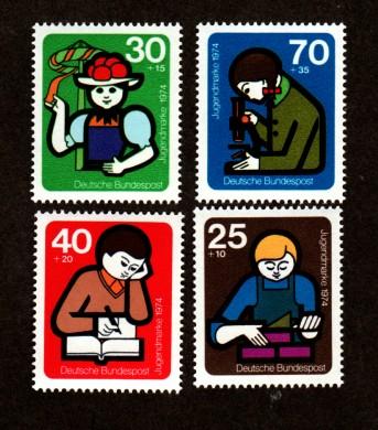 Germany # B508-B511 Mint!