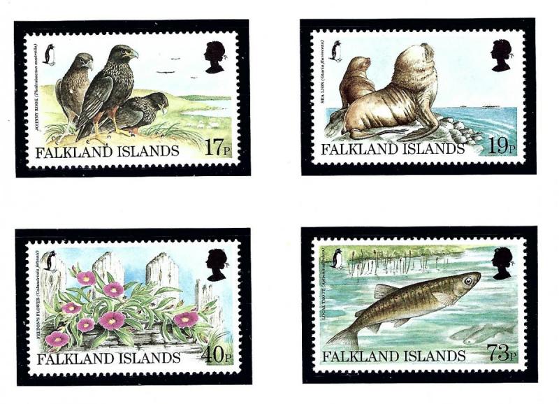 Falkland Is 686-89 MNH 1997 Endandered Species