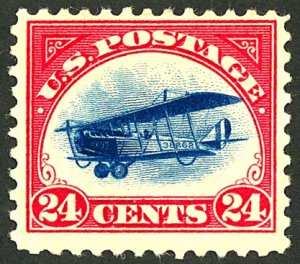 U.S. #C3 MINT OG LH THIN