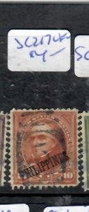 PHILIPPINES  10C ON US SC 217   VFU             P0326A H