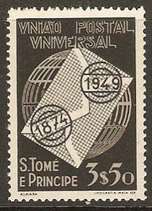 1949 St Thomas & Prince Scott 352 75th Anniversary UPU MNH
