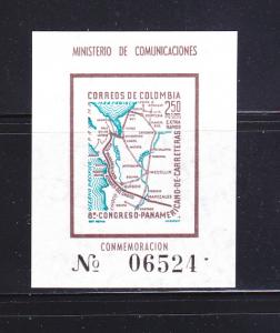 Colombia C372 Set MNH Map (A)