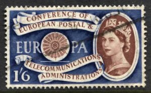 STAMP STATION PERTH Great Britain #378 QEII CEPT Issue Used 1960