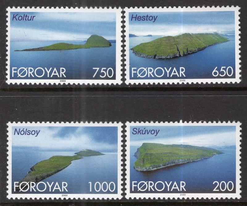 Faroe Islands 383-386 MNH VF