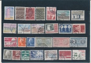 D376262 Denmark Nice selection of VFU Used stamps