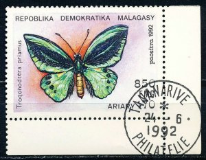 Malagasy Republic #1085 Single Butterfly CTO