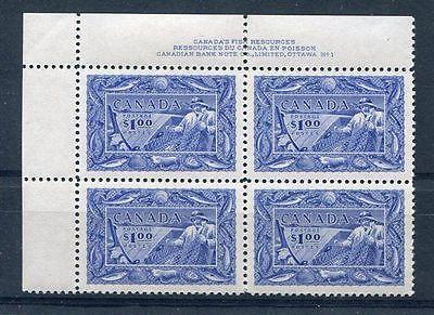 Canada #302  Plate block of 4  Mint VF NH