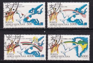 1992 - Vatican # C92-C95 - USED