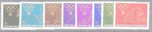 Rwanda 414-21 MNH Olympic-72 SCV2.25