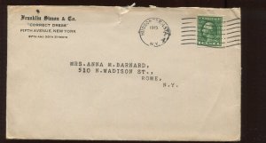 408 Schermack Used on Franklin Simon & Co Dress Co NYC Cover MG67