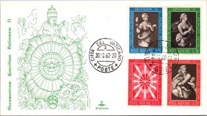 Vatican FDC 1962 - Second Vatican Council - Kim Covers - F30931