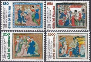 Vatican City #1004-7  MNH CV $6.40  Z82