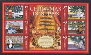 Guernsey 669a Christmas Souvenir Sheet MNH VF