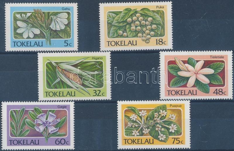 Tokelau Islands stamp Plants set 1987 MNH Mi 136-141 WS183401