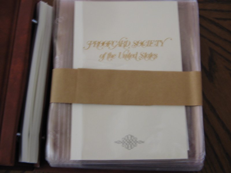 Fleetwood Proofcard Society of the United States  Albums (2)