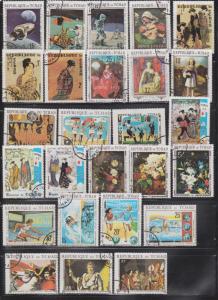 CHAD Lot Of Used Stamps - Good Variety