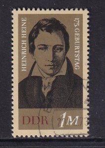 German Democratic Republic   DDR   #1423a used 1972 Heine