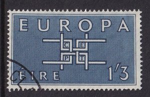 Ireland   #189  used  1963   Europa    1sh3p