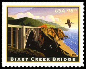 US Sc 4439 VF/MNH - 2010 $18.30 - Bixby Creek Bridge - P.O. Fresh