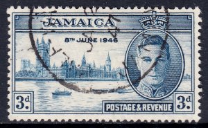 Jamaica - Scott #137a - Used - Pulled perf UR - SCV $7.25