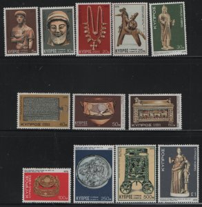 CYPRUS  452-463  MNH SET