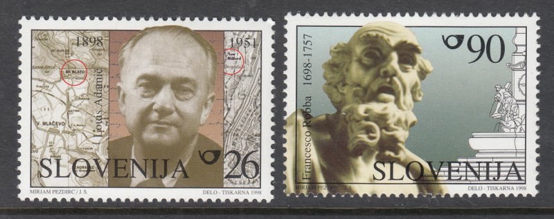 Slovenia 319-320 MNH VF