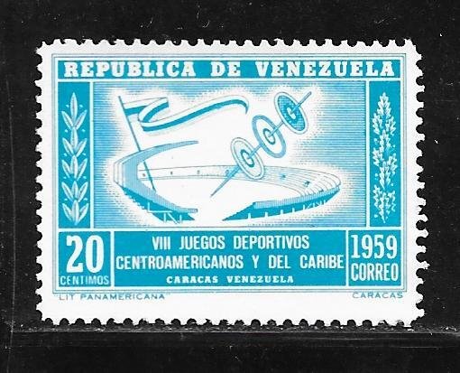 Venezuela 737: 20c VIII Games Emblem, MNH, VF