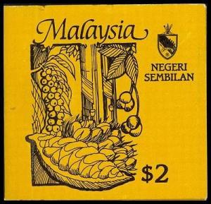 Malaysia - Negri Sembilan 1986 Complete Booklet Plants MN...