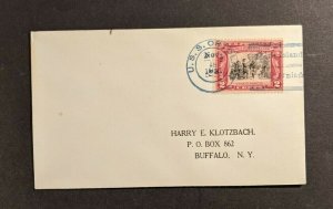 1931 USS Ortolan Navy Cover to Buffalo New York Mare Island California Cancel