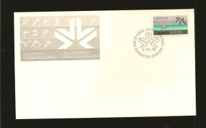 Canada SC#758 Commonwealth Games Cachet First Day Cover