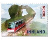 NK 1990   Centenary of the Fløibanen Funicular Rail  Krone Multicolor