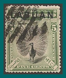 Labuan 1897 Pheasant, p15, cancelled  76,SG92a