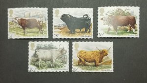 GB Scott 1044-48 - 1984 National Cattle Breeders Assoc MINT MNH OG Unused z6341