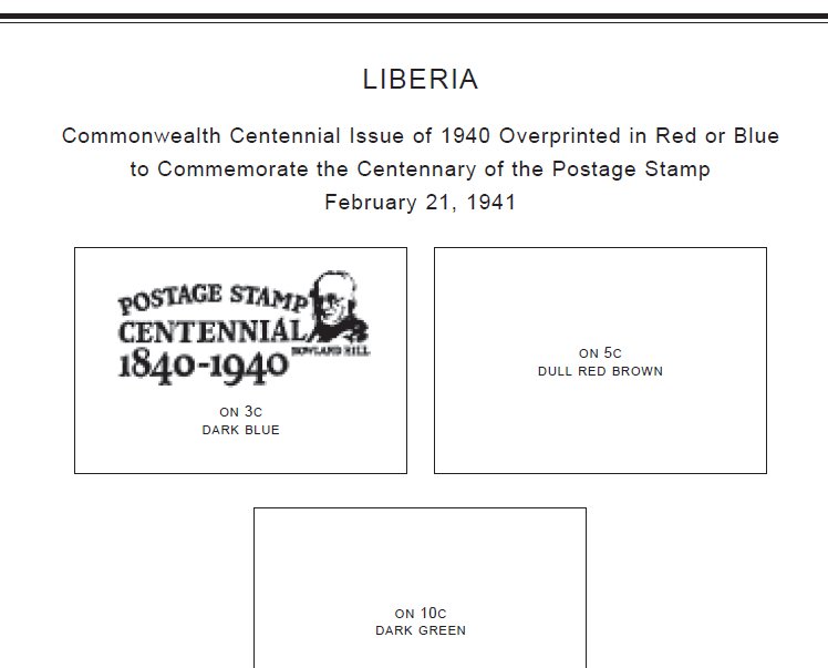 LIBERIA STAMP ALBUM PAGES 1860-2011 (579 PDF digital pages)