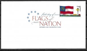 2008 Sc4285 Flags of Our Nation: Georgia FDC
