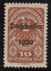 Austria  Scott B31 MH* semi-postal overprint