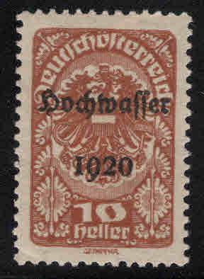 Austria  Scott B31 MH* semi-postal overprint