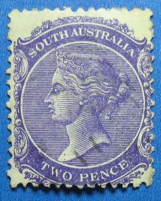 1899 SOUTH AUSTRALIA 2d SCOTT# 116 S.G.# 178 USED        ...