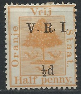 Orange Free State 1900 - ½d VRI overprint - SG112 mint