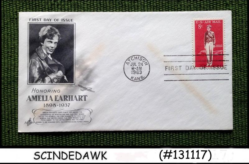 UNITED STATES USA - 1963 AMELIA EARHART - FDC