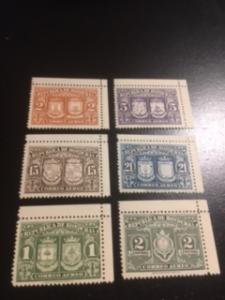 Honduras sc C156,C157,C159-C162 MNH