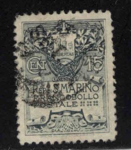 San Marino Scott 79b Used Type 2,  19 mm wide